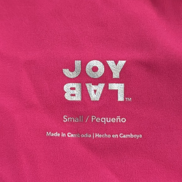 Joy Lab Corset Bodysuit Pink Athleisure Yoga Sleeveless 2023 NWT-Small - Picture 8 of 10